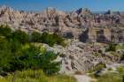 USA, South Dakota. Badlands National Park, Cedar Pass Overlook Art Print